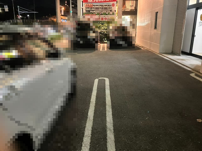 チョコザップ宜野湾大山店の駐車場
