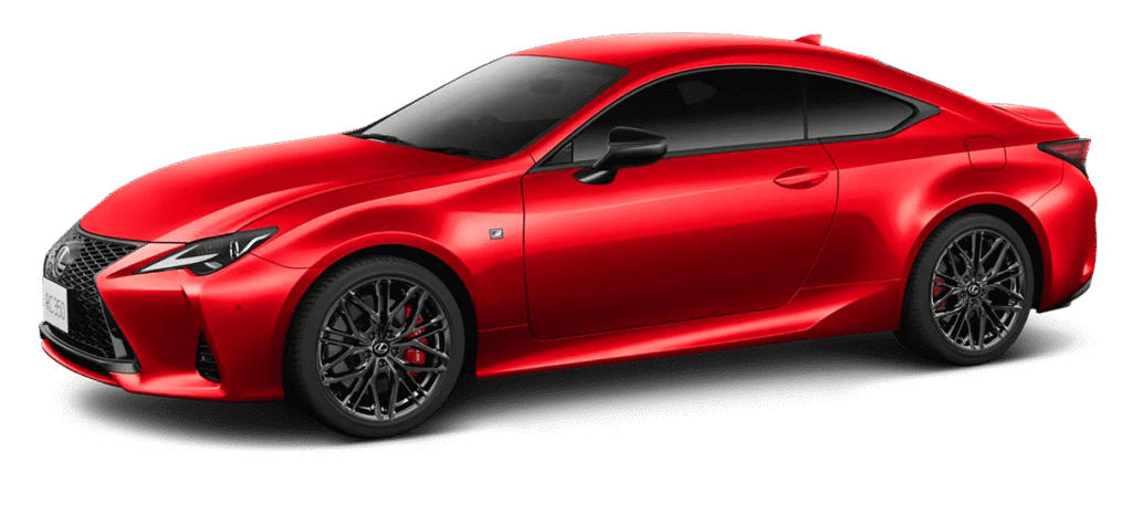 氷川きよしの愛車として噂されるレクサスRC350の公式イメージ画像