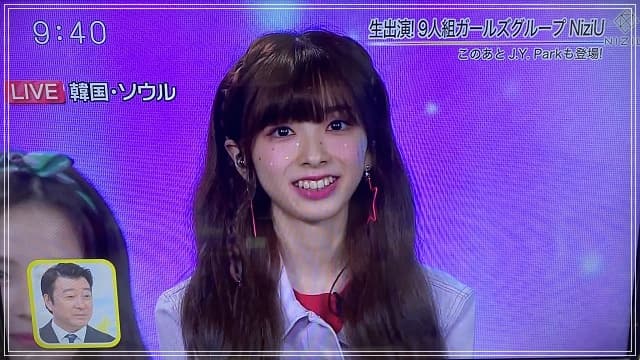 2020年デビュー当時激やせしたと話題になったNiziUミイヒの写真