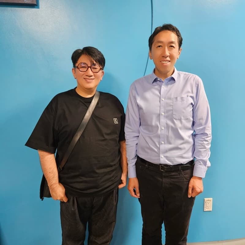 パン・シヒョクさんが痩せ始めた2024年の写真