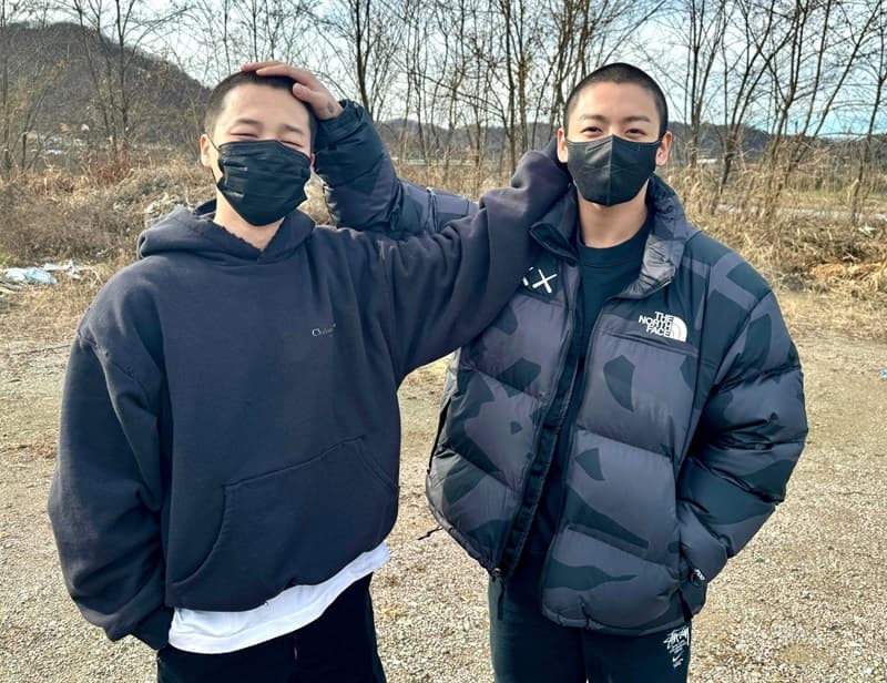 BTSジョングクさん兵役した当時の写真