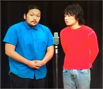 見取り図結成当時の太っていた盛山さんの写真