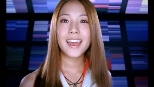 2000年デビュー当時のBOAさんの姿