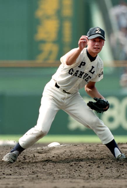 1998年甲子園球児時代の上重聡アナの写真