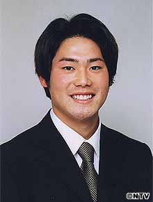 2003年日本テレビ入社当時の上重聡アナの写真