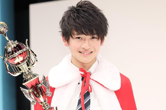 2017年『男子高生ミスターコン』に出演していた時の高橋文哉さんの写真