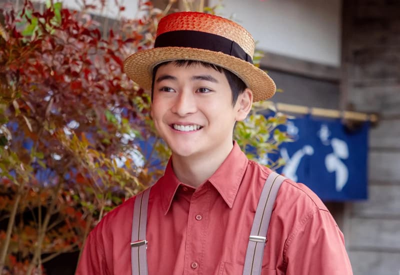 2025年NHKの朝ドラ「あんぱん」に出演し顔が変わったと話題になった高橋文哉さんの写真
