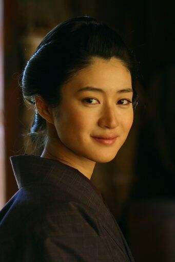 小雪の2003年映画「ラストサムライ」に出演した際の姿