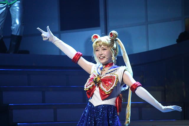 2019年舞台『セーラームーン』に出演した際の久保史緒里さんの姿