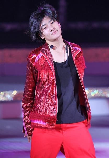 2014年当時、スリム体型だった森本慎太郎さんの姿