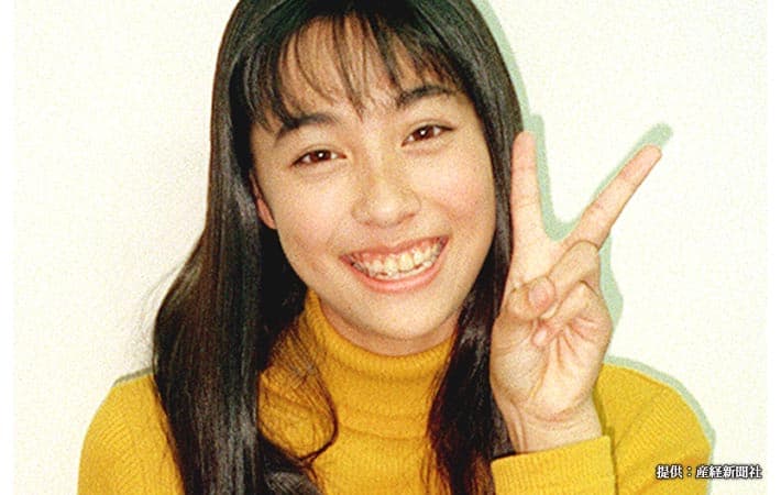 1997年デビュー当時の吹石一恵さんの姿
