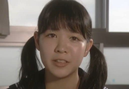 吉谷彩子さんの中学生時代の姿