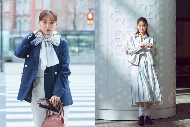 『MARUNOUCHI SPRING COLLECTION 2026』のメインモデルを務めている倉科カナさんの姿