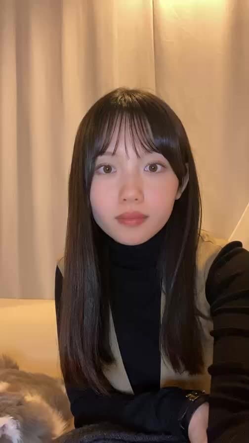 2025年田中瞳アナがインスタライブをした際の画像