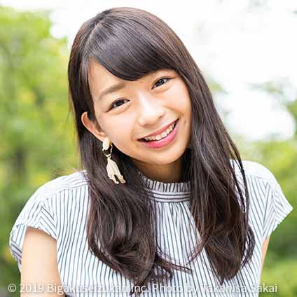 ミス青山近店テスト2019の時の小室瑛莉子アナの写真