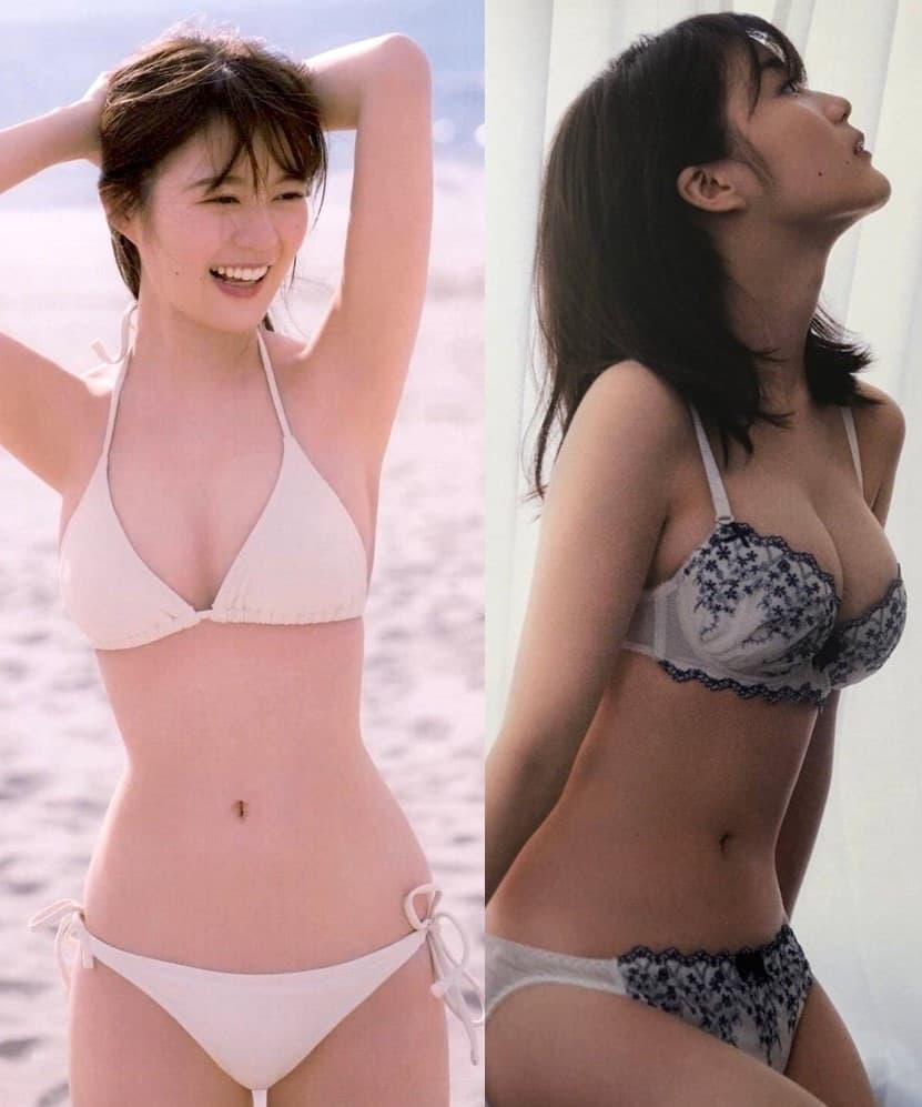 生田絵梨花さんの抜群なスタイルが分かる水着や下着姿のグラビア写真