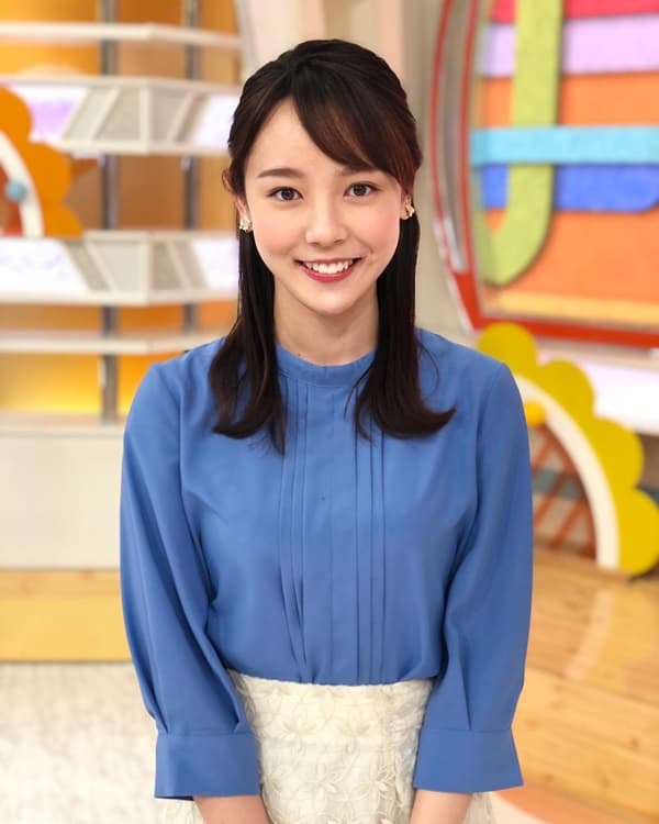 2021年デビュー当時の痩せていた森千晴アナの写真