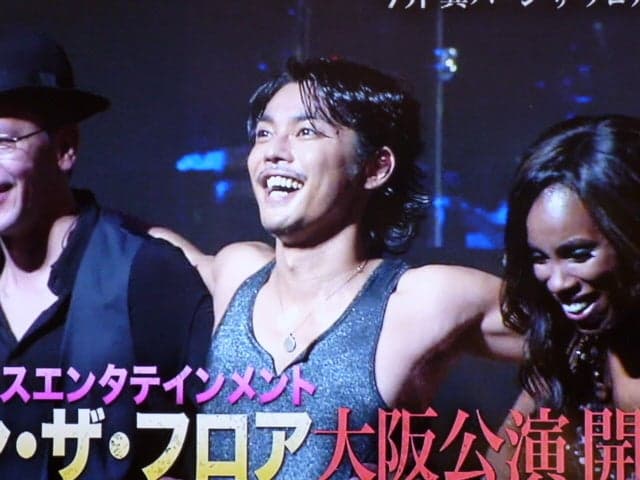 舞台「バーン・ザ・フロア」に出演した際の今井翼さんの痩せていた姿
