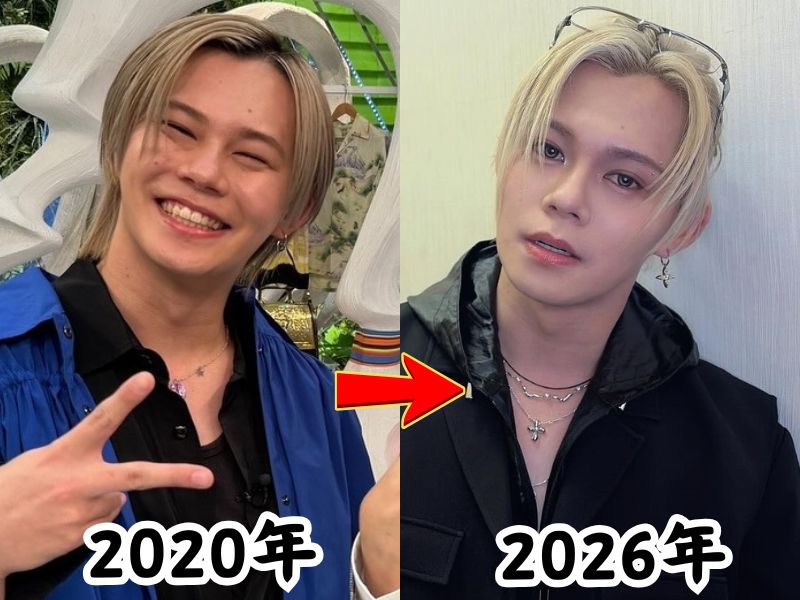 調特急の小笠原海（カイ）さんが太ったと話題になった2024年当時の姿と2026年現在の姿を比較した画像