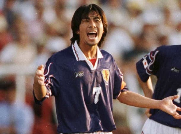 前園真聖さんが日本代表デビューした1996年当時の姿