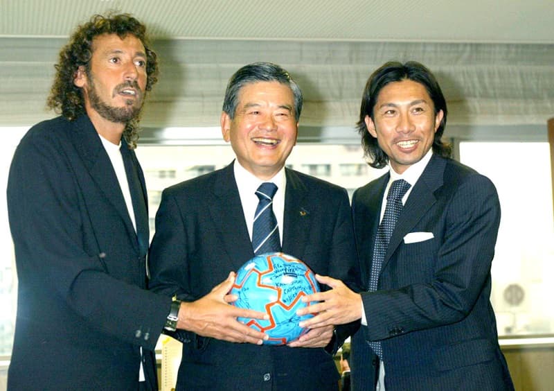 前園真聖さんが現役引退した2005年当時の姿