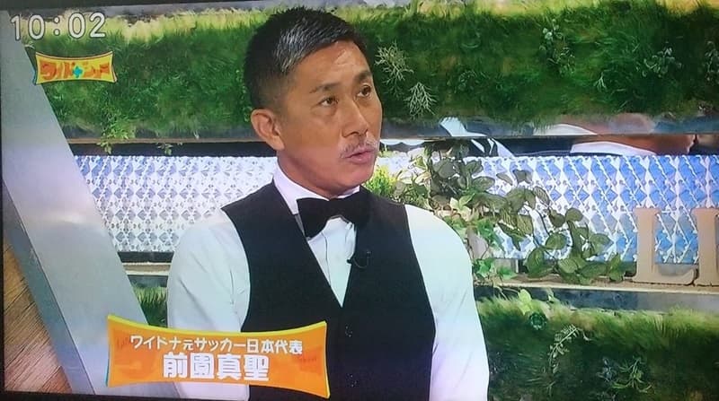 2022年、ワイドナショーに出演していた際の前園真聖さんの姿