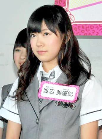 NMB48デビュー当時の渡辺美優紀さんの姿