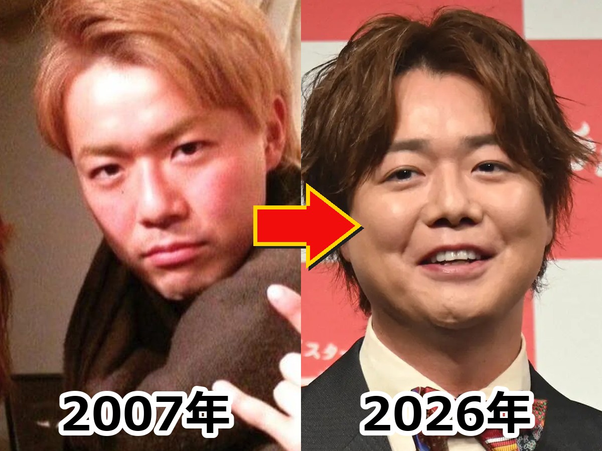 ぺこぱ・シュウペイさんの痩せていた2007年当時の姿と太ったと話題になった2026年最新の姿を比較した画像