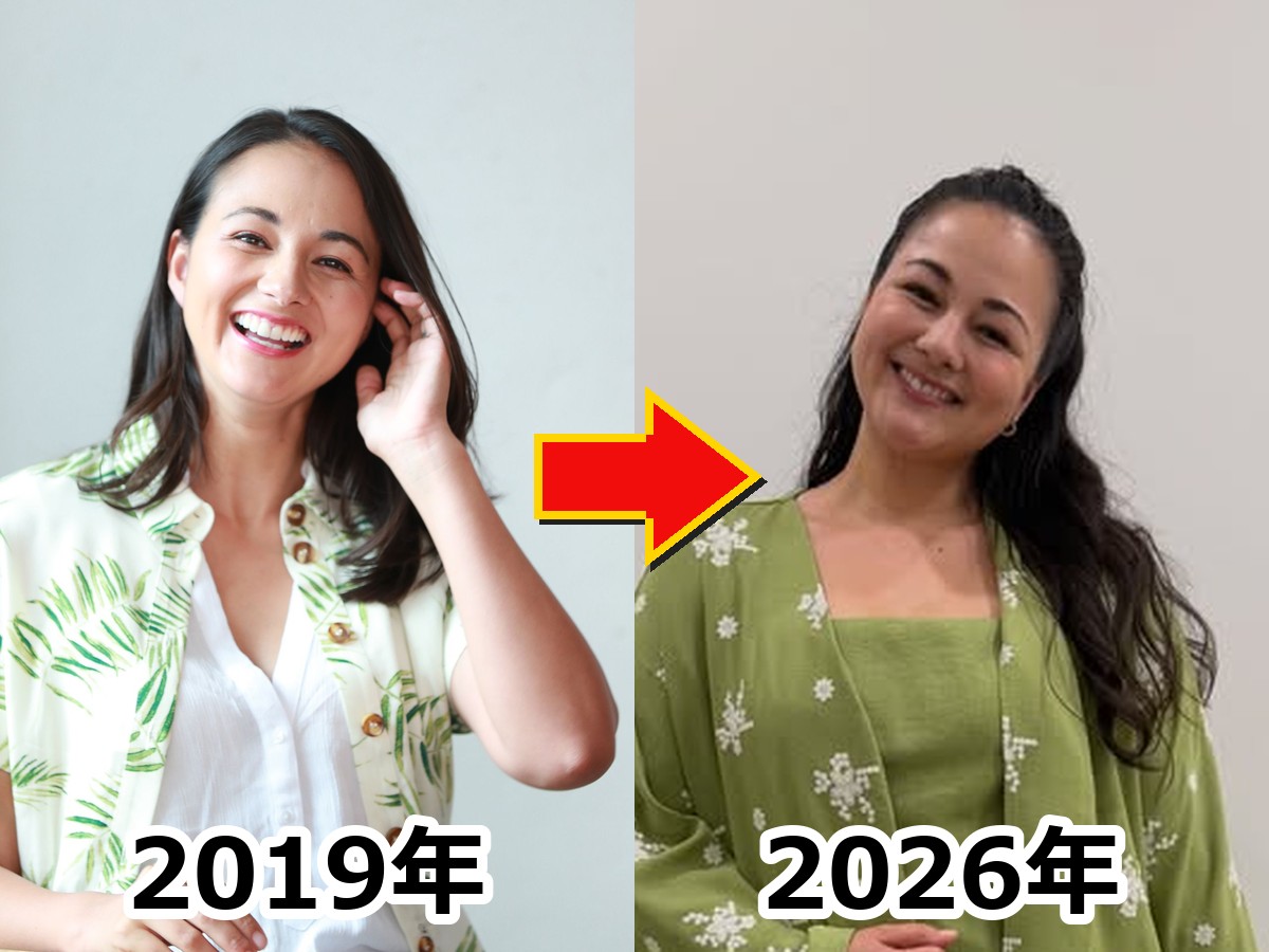 太ったと話題になった山田ローラさんの2019年の姿と2026年最新の姿を比較した画像