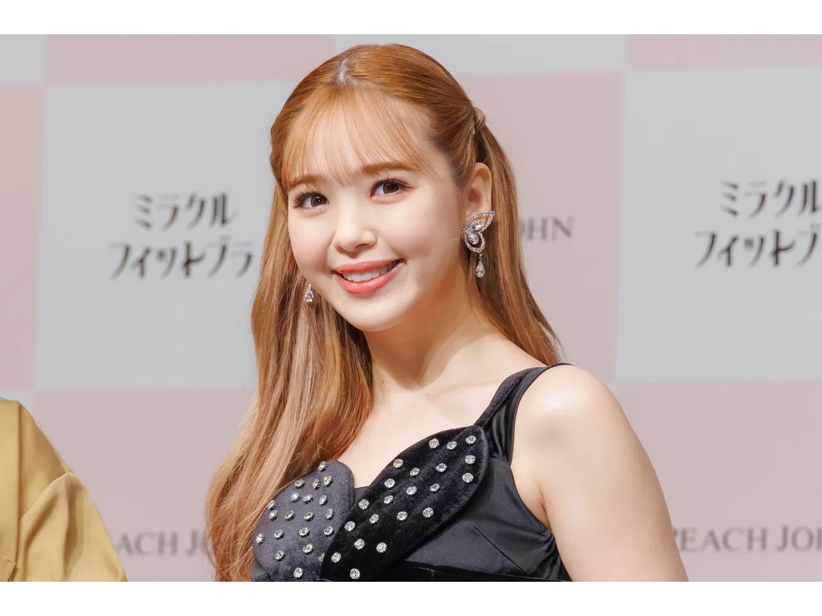 PEACH JOHNのイベントに登壇した2023年の藤田ニコルさん