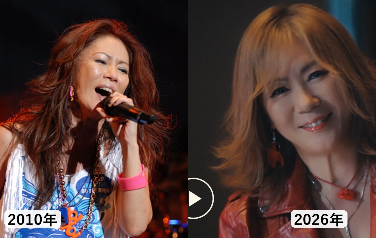 太った姿が話題となった大黒摩季さんの2010年当時と2026年現在の姿を比較した画像