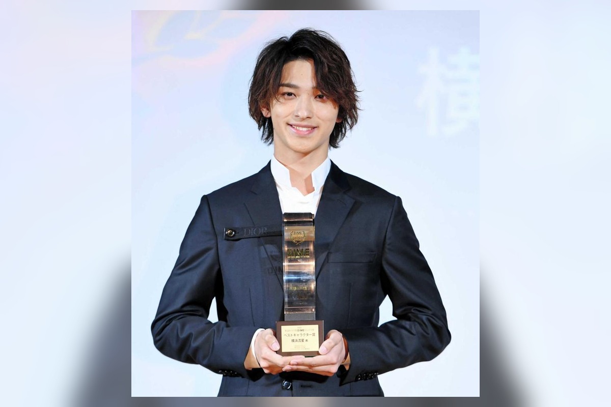 ブレイクしてDIMEトレンド大賞を受賞した2019年の横浜流星さん