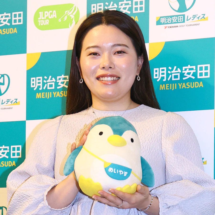 明治安田レディス前夜祭に出席した2024年の勝みなみさん