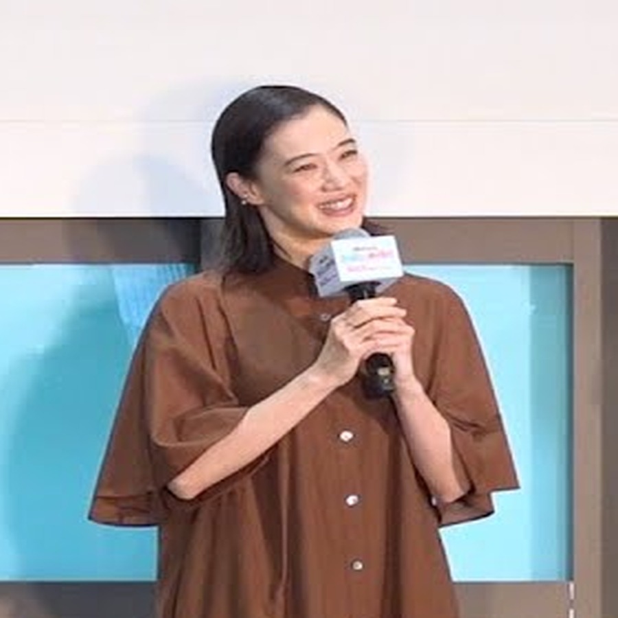 映画アンパンマンのイベントに出席した2025年の蒼井優さん