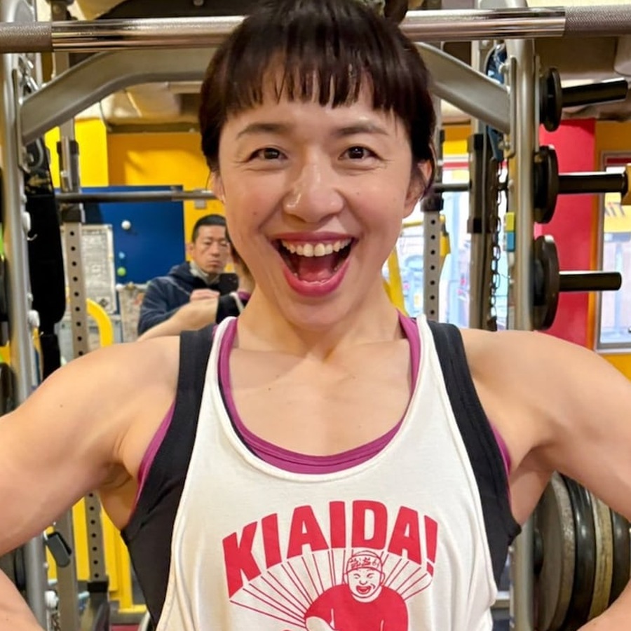 48歳でも筋力トレーニングを続ける2026年の浜口京子さん