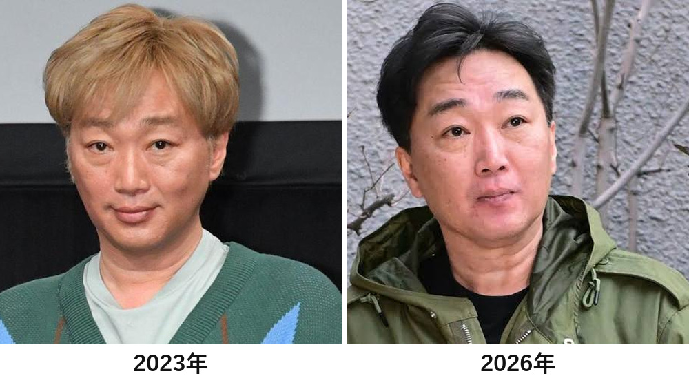 スピードワゴン小沢一敬の2023年と2026年現在の体型を画像比較